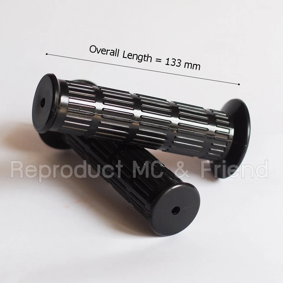 Handle Grip Rubber Fits Kawasaki KZ200 KZ250 KZ305 KZ400 KZ440 KZ550 KZ650 KZ750 - Image 2 of 4