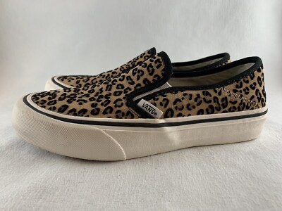 VANS Classic Women's US Skate Suede Slip On LEOPARD