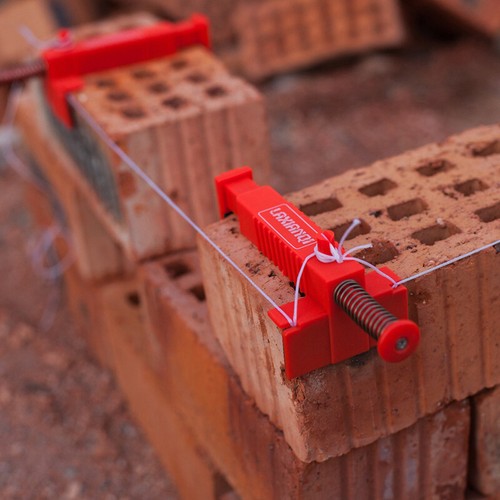 4X Brick Liner Clamp Runner Wire Drawer Bricklaying Tool for Brick Laying Tingle - Picture 8 of 11