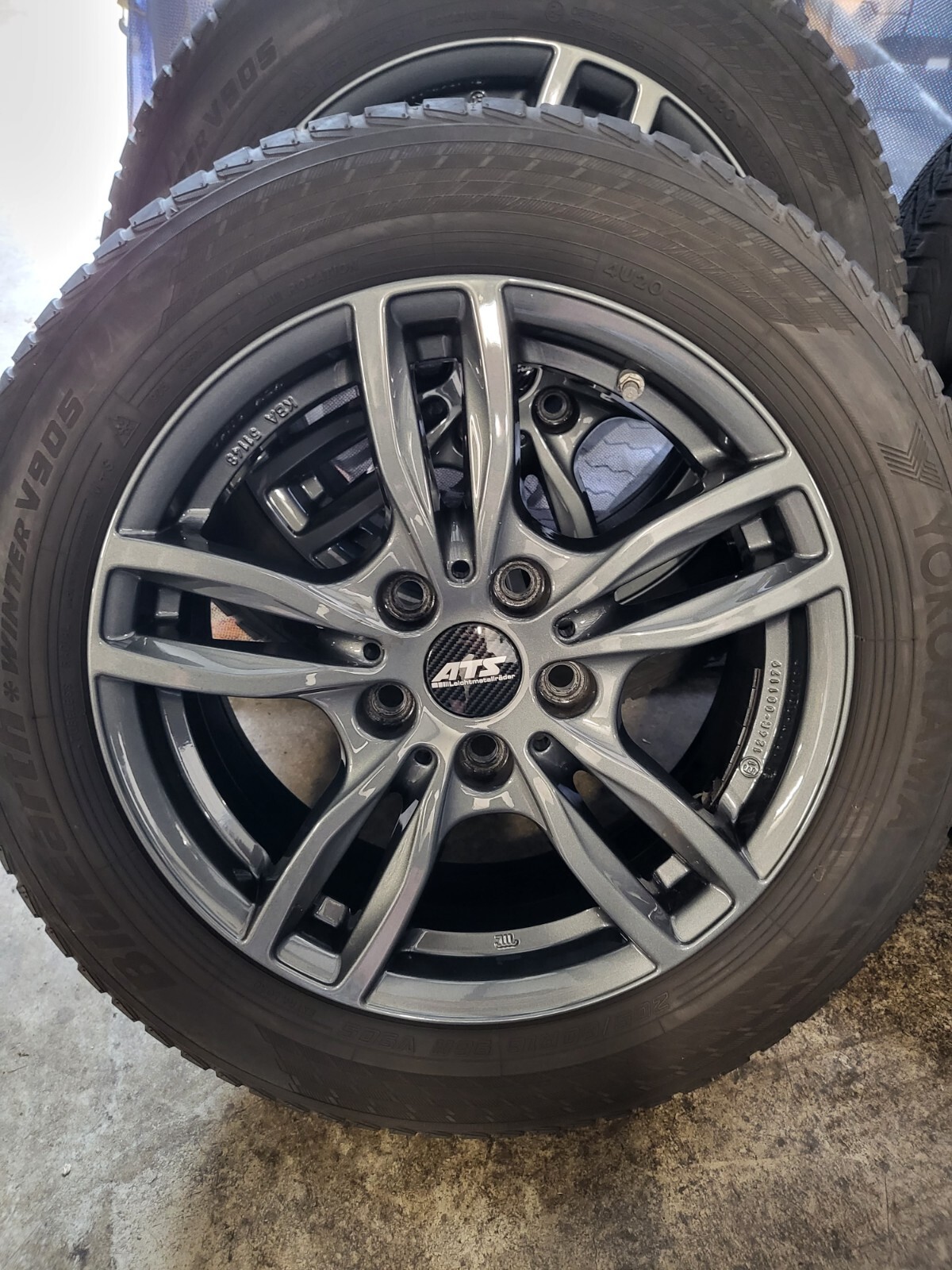 ECE Winterräder ATS Felgen mit Yokohama Reifen und RDKS | eBay