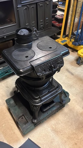OREGAN Pot Belly Stove, Masport , Cast iron, MULTIFUEL, (log,wood+burner) ππ - Picture 3 of 10