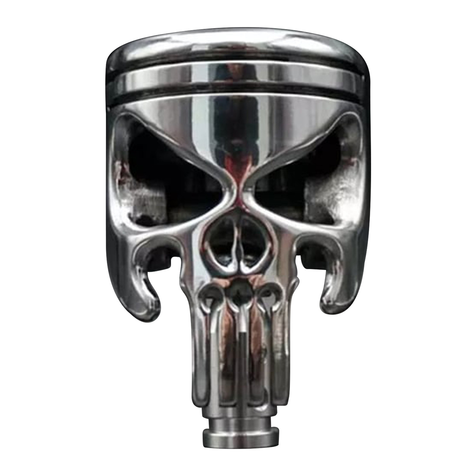Metal Skull Piston Car Auto Manual Car Gear Stick Shift Knob Shifter Lever