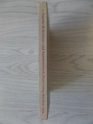 Deutsche Architektur und Kunsthandwerk 1938 offizieller Ausstellungskatalog BOOK