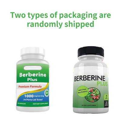 Best Naturals Berberine Plus 1000 mg 60 Capsules - Healthy Cholesterol