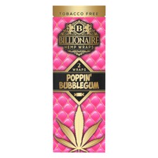 Billionaire Wraps - Poppin Bubblegum Rolling Paper - 2 Wraps (1 Pouch +Tracking)