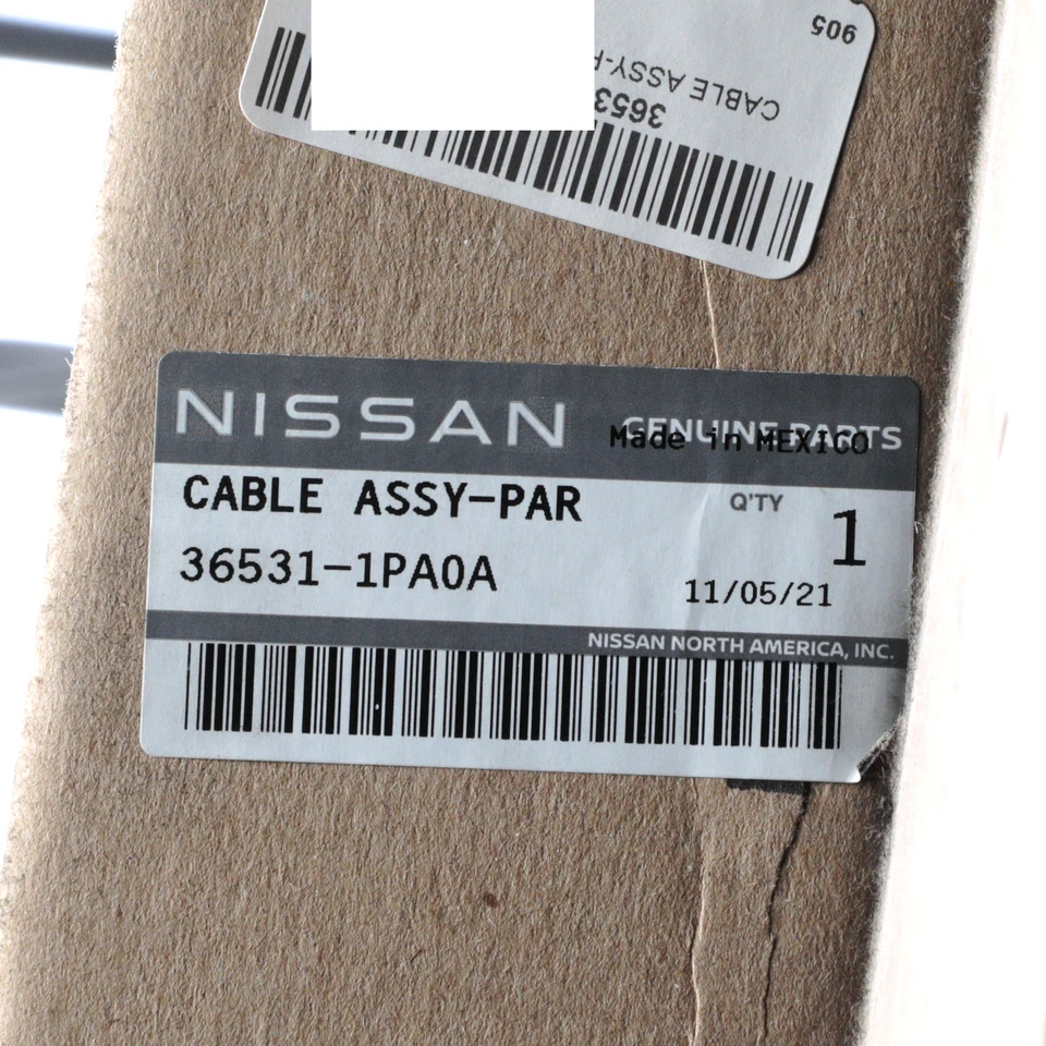 Cable de freno de estacionamiento 36531-1PA0A nuevo OEM Nissan NV1500 Nv2500 NV3500 Foto 3 de 3
