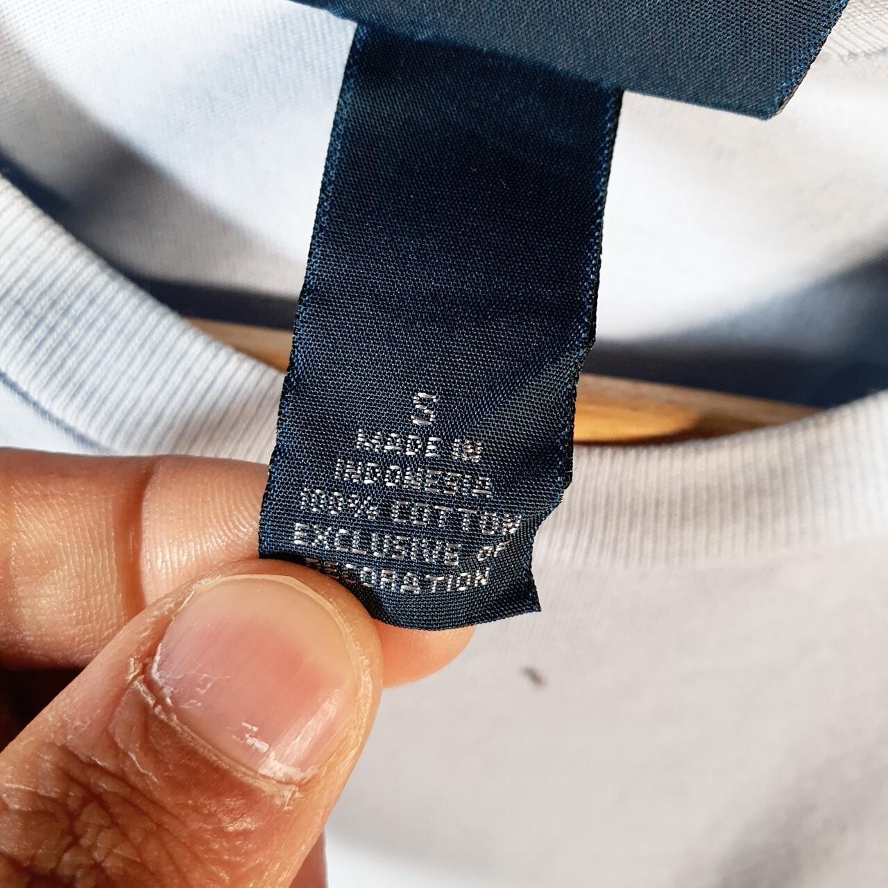 Polo Ralph Lauren vintage uomo piccola blu ricamata pony vestibilità classica