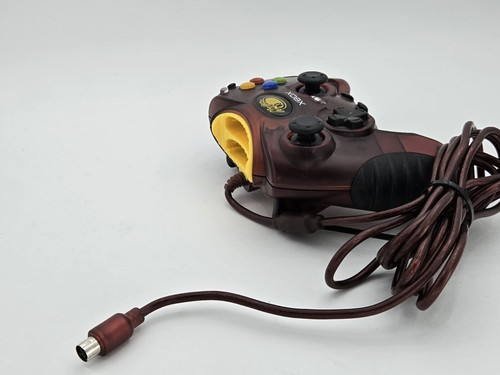XBox Mad Catz Controller Clear Burgundy Item Control Pad 2001 - Picture 3 of 6