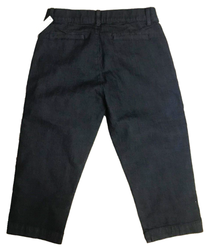 St Johns Bay Größe 4 Capri blau Jeans Mid Rise Damen 28W x 19I Neu mit Etikett - Bild 7 von 8