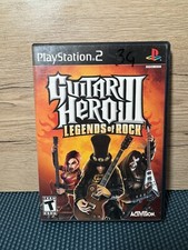 Guitar Hero III 3 Legends of Rock PS2 PlayStation 2 - Complete CIB