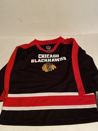 Youth Toddler So 2T-2 Chicago Blackhawks Hockey Jersey New With Tags - Picture 5 of 10