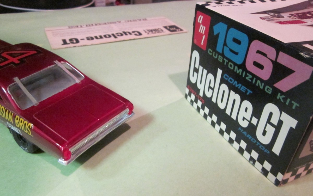 AMT 1967 Mercury Comet Cyclone GT Annual Kit # 6367 Nice Nascar