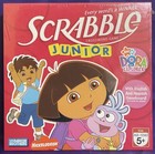 2007 SCRABBLE JUNIOR DORA THE EXPLORER English Spanish Board Game NEW SEALED — photo 1
