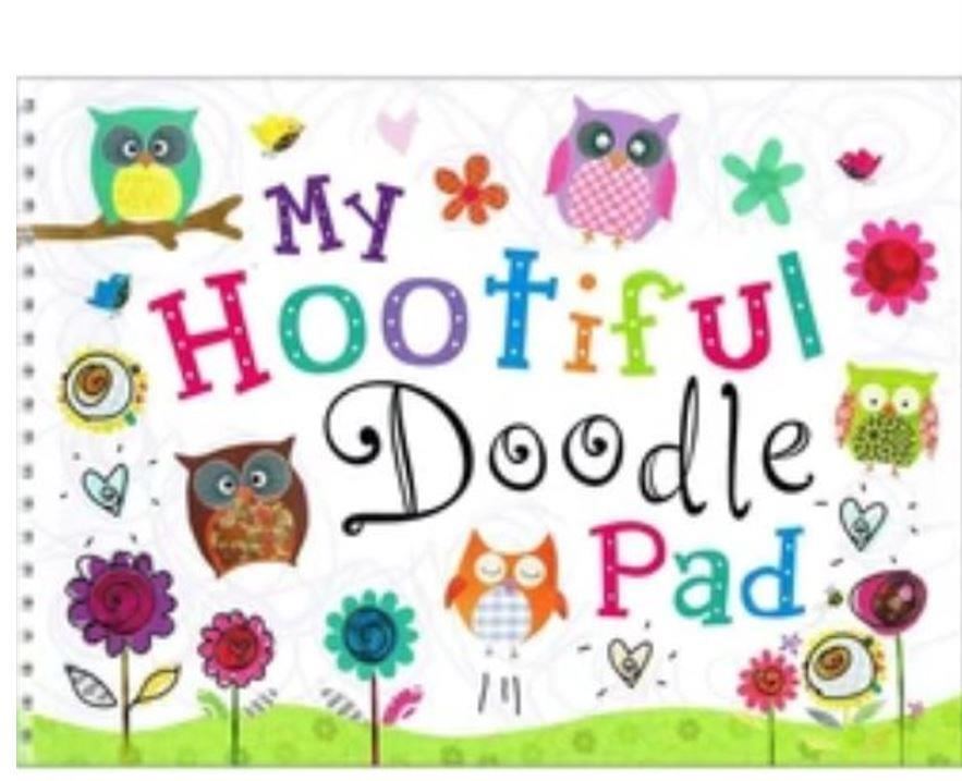 Hootiful Doodle Pad None Like New