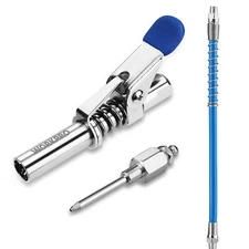 3 PCS Grease Gun Coupler Set 10000PSI w/1/8" NPT Grease Gun Fittings NEW