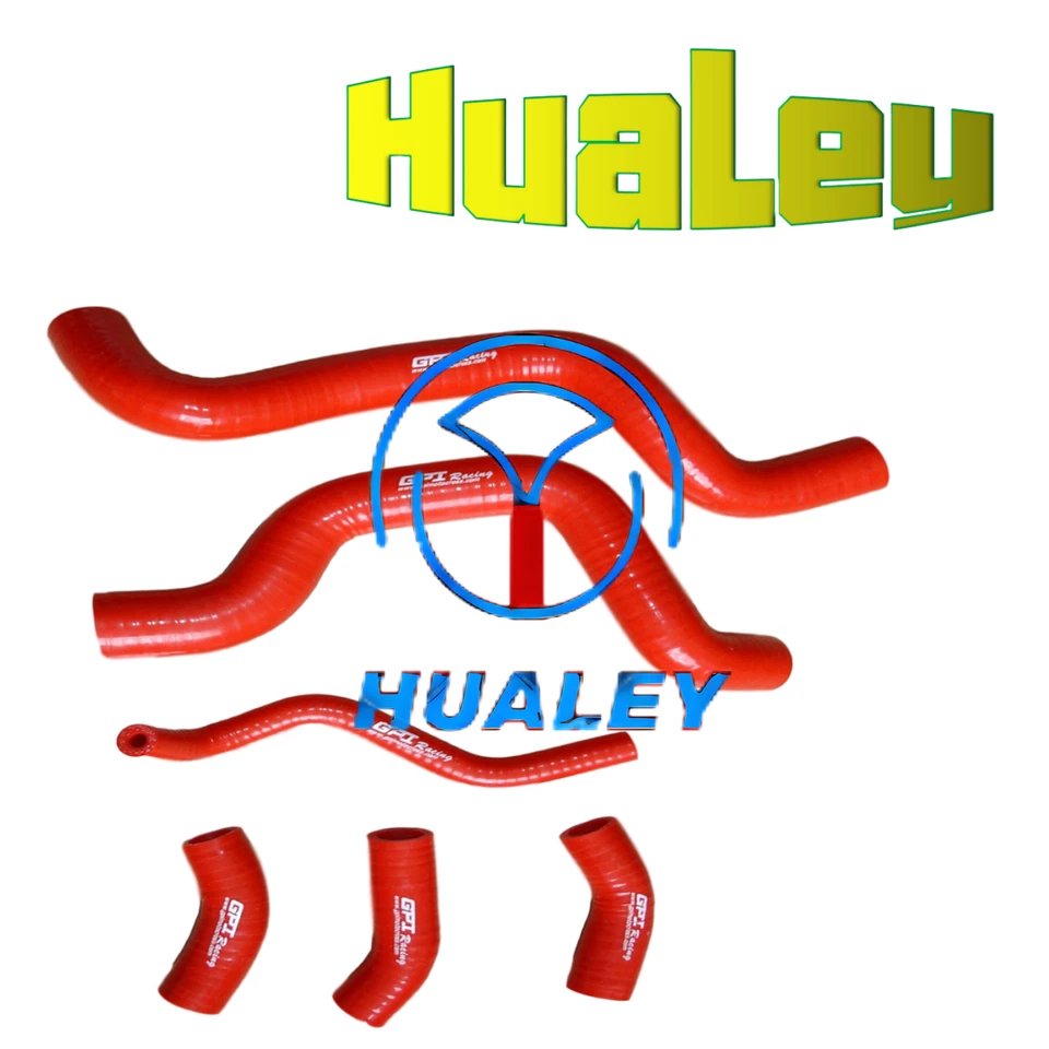Manguera roja de silicona carbón para Suzuki SV650S/SV650 K5-K9 2005-2009 2006 2007 08 Foto 2 de 4