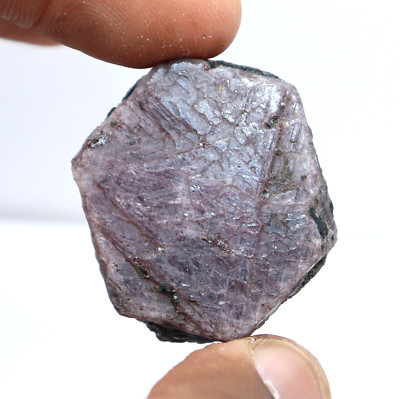 Natural Earth Mined Ruby 128 Ct Mozambique Red Rough Loose Gemstone with Gift