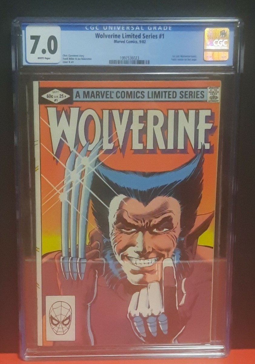 Wolverine 1 アメコミ WOLVERINE Limited Series #1 1982 CGC 7.0 Black Line Variant