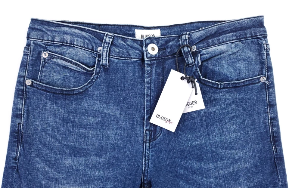 Pantalones de mezclilla Hudson para niños talla 20 30 x 32 Jagger ajustados rectos lavado en el desierto niños grandes Foto 2 de 4