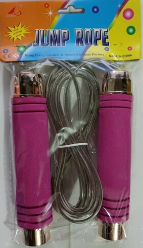 Jump Rope, Tangle-Free Rapid Speed Jumping Rope Cable with Ball Bearings for Wom