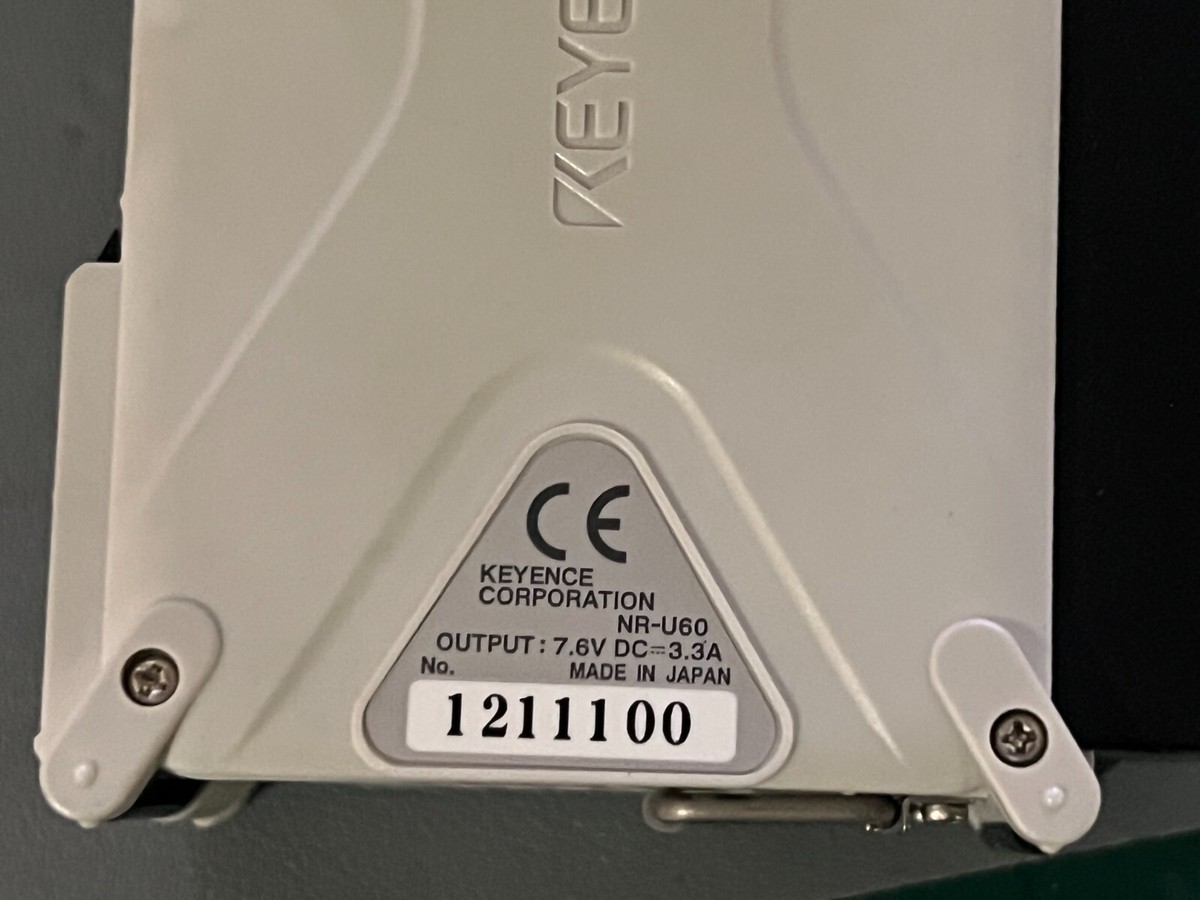 Keyence NR-600 NA-HA08 NR-U60 Data logger Fast Shipping | eBay