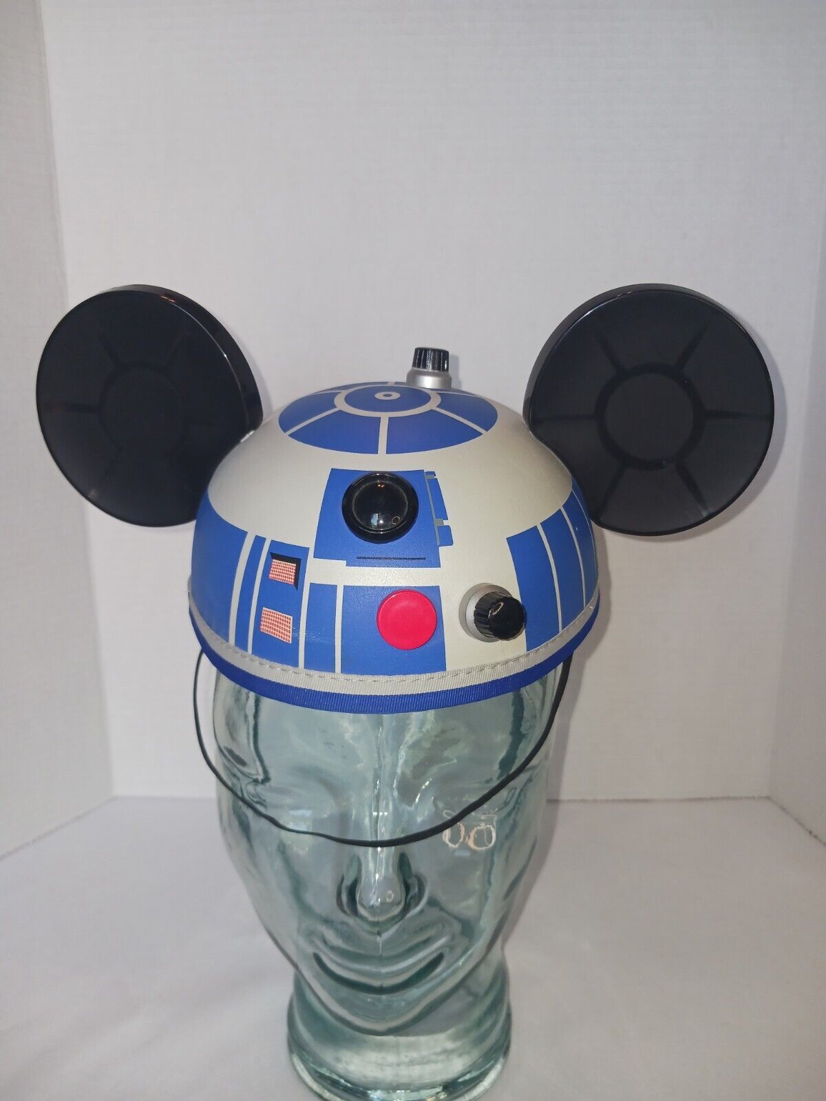 Disney Parks Star Wars R2D2 Mickey Mouse Ears Hat Cosplay 