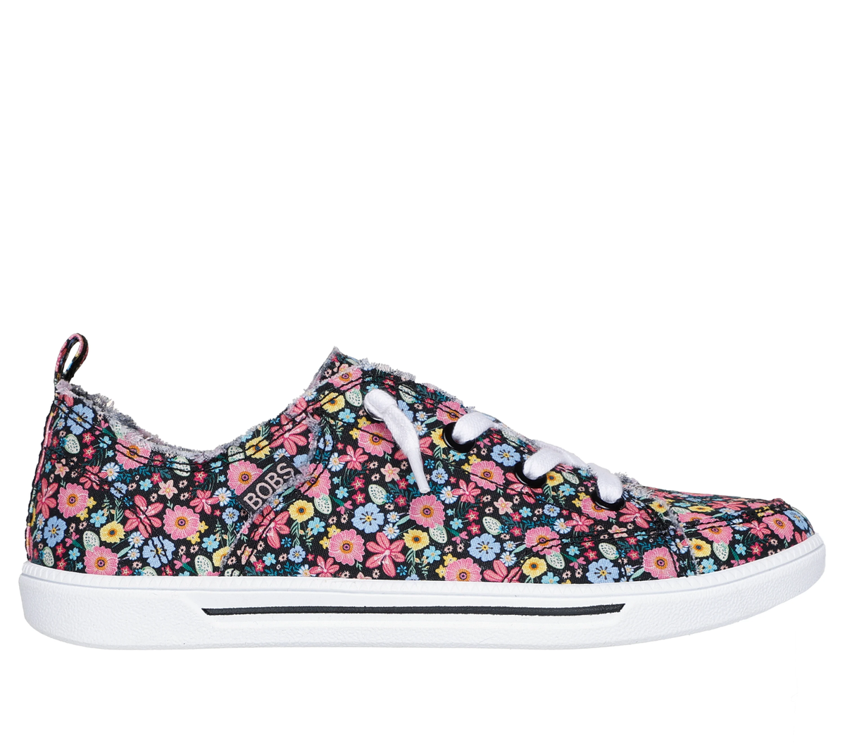 (取寄) ボブス スケッチャーズ レディース B キュート 2.0 - オン ブランド BOBS from SKECHERS women B Cute 2.0 - On Brand Black Multi SKECHERS BOBS B Cute 2.0 Black Multi Sneaker Women's sizes 5-11