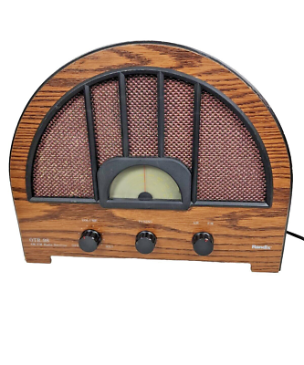Randix radio Model OTR-98 Cariole AM/FM Radio Wood Cabinet | eBay