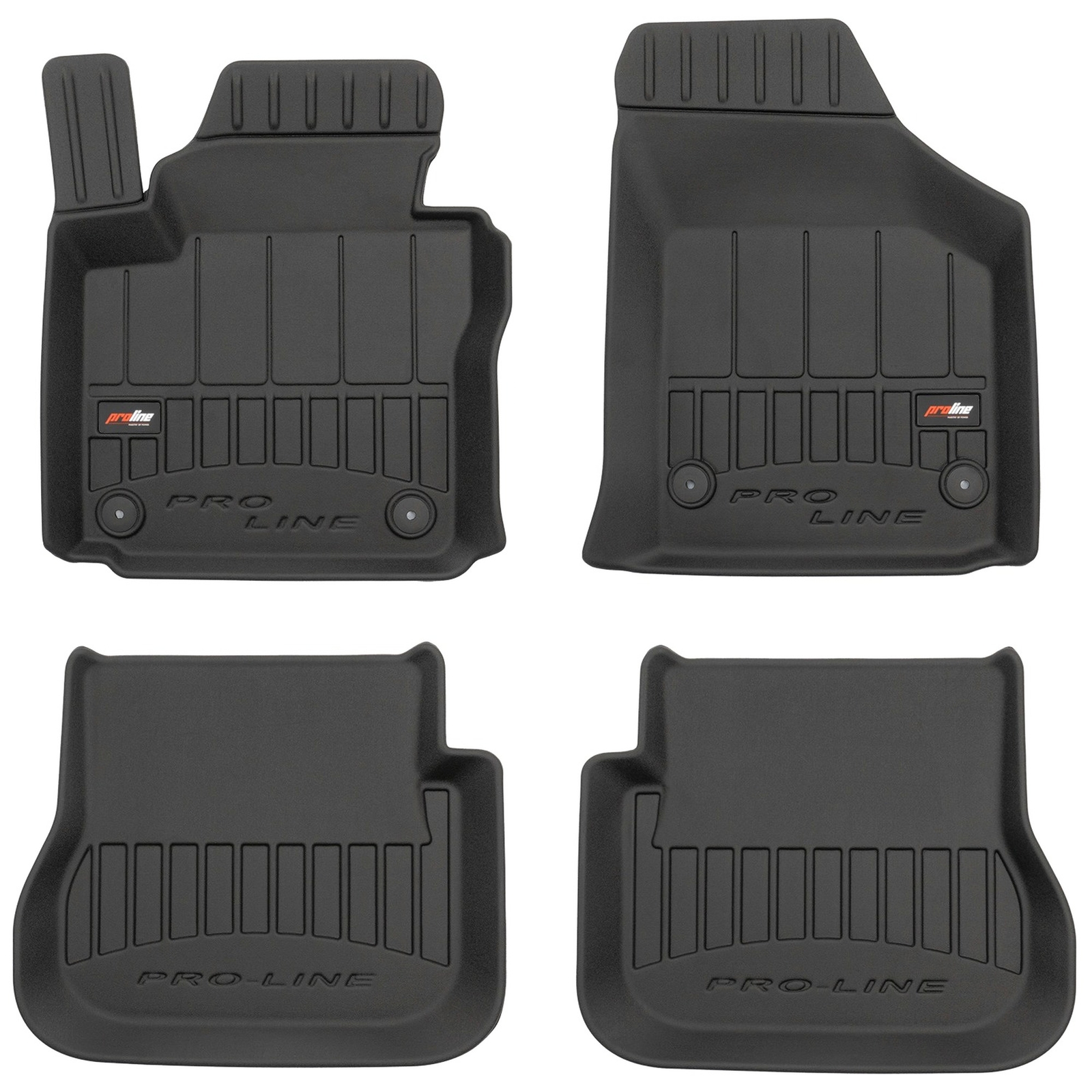 Tapis de sol de prestige Frogum Pro-Line Volkswagen Caddy III en TPE