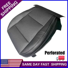 Driver Bottom Seat Cover Perforated Black Fits 2015-2017 Subaru Outback Legacy