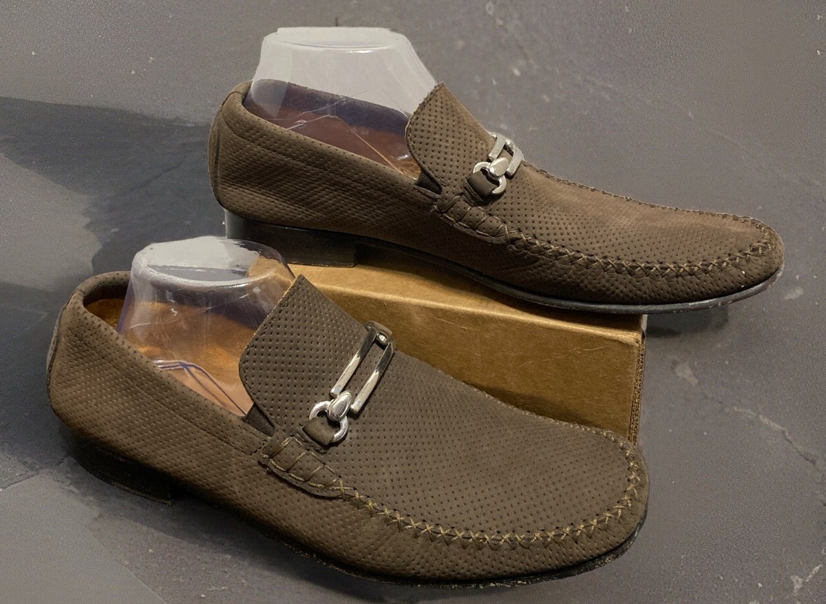 Broletto Men’s Shoes 8 Quality Made in Italy BROLETTO ITALIAN LEATHER Loafers Sz 11  main image 3
