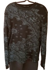 Vans Thermal Black Long Sleeve Skate Shirt size Medium
