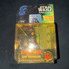 Star Wars The Power of the Force Luke Skywalker Electronic Power F X 1997 New E9