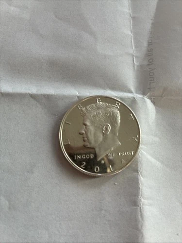 2014 S .9 SILVER KENNEDY PROOF HALF DOLLAR!