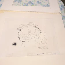 Jim Davis  Drawing  Signed