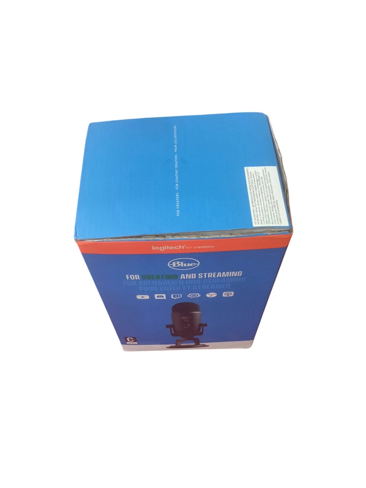 Microfono streaming Logitech Blue Yeti nero - Immagine 2 di 4