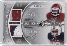 2012 SPx Winning Combos Patch 6/25 Ryan Broyles Juron Criner #WM2-14 Patch 0v0