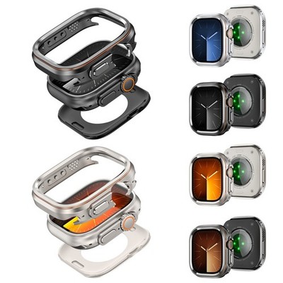 Für Apple Watch Ultra 3 2 1 49mm Watch Case Metall Hülle Hart Schutzhülle Rahmen