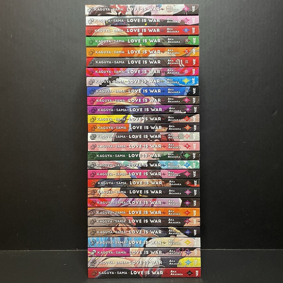 Kaguya-Sama Love is War Manga Volumes 1-28 Complete Set English