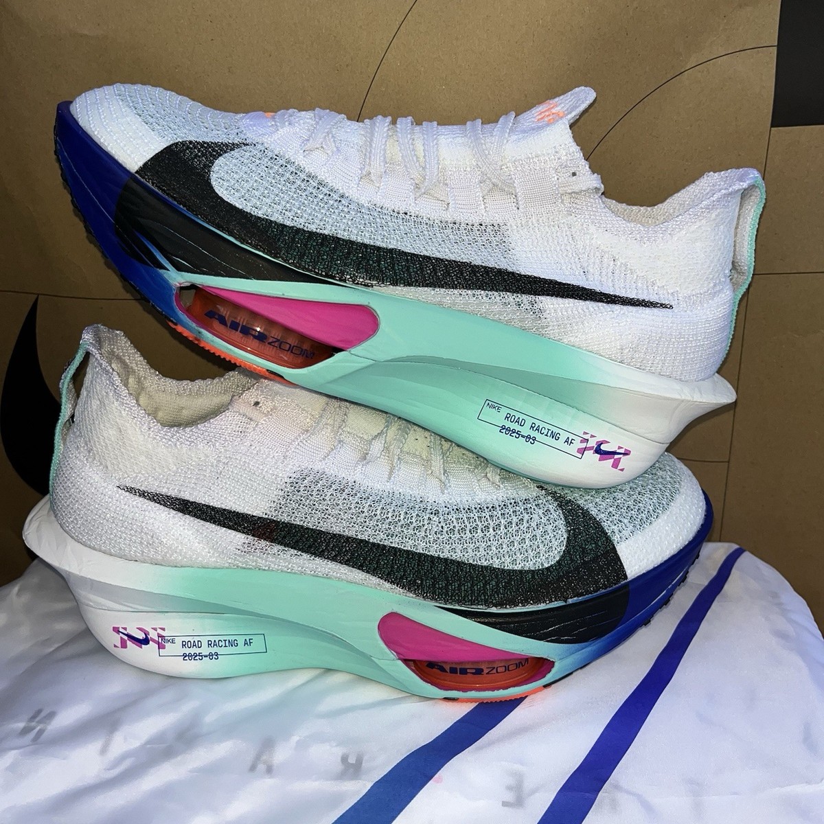 NEW Nike Air Zoom Alphafly Next% 3 White Turquoise NBY FD8311-104
