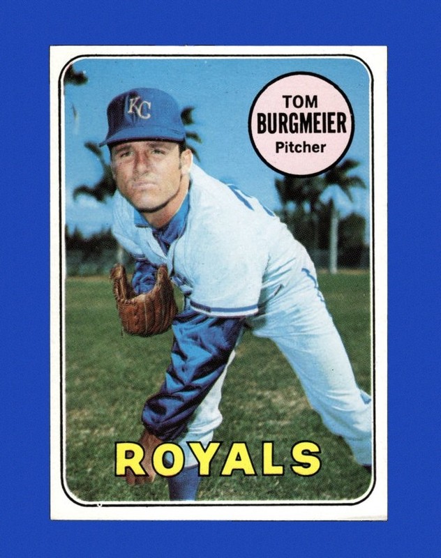 1969 Topps Set-Break #558 Tom Burgmeier EX-EXMINT *GMCARDS*