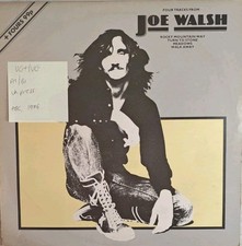 Joe Walsh Four Tracks From Joe Walsh Vinyl Record 12" VG+/VG ABE 12002 1976