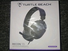Turtle Beach Recon 70 Blue Camo Gaming Headset Multi Platform PS5 Xbox X|S PC