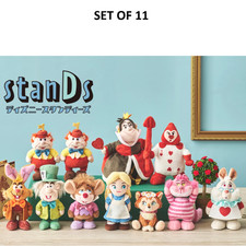Japón Disney Store Alicia en el País de las Maravillas StanDs Juego de 11 Peluche【Pedido Previo】