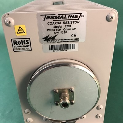 Bird 8201 Termaline Coaxial Resistor 500 Watt 50 Ohms for sale