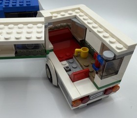 LEGO City Van & Caravan 60117, Missing Some Stickers, Torso May Be Substituted