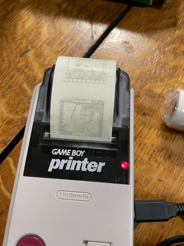 Nintendo Game Boy Printer CIB MGB-007 Original getestet mit extra ungeöffnetem Papier - Bild 23 von 24