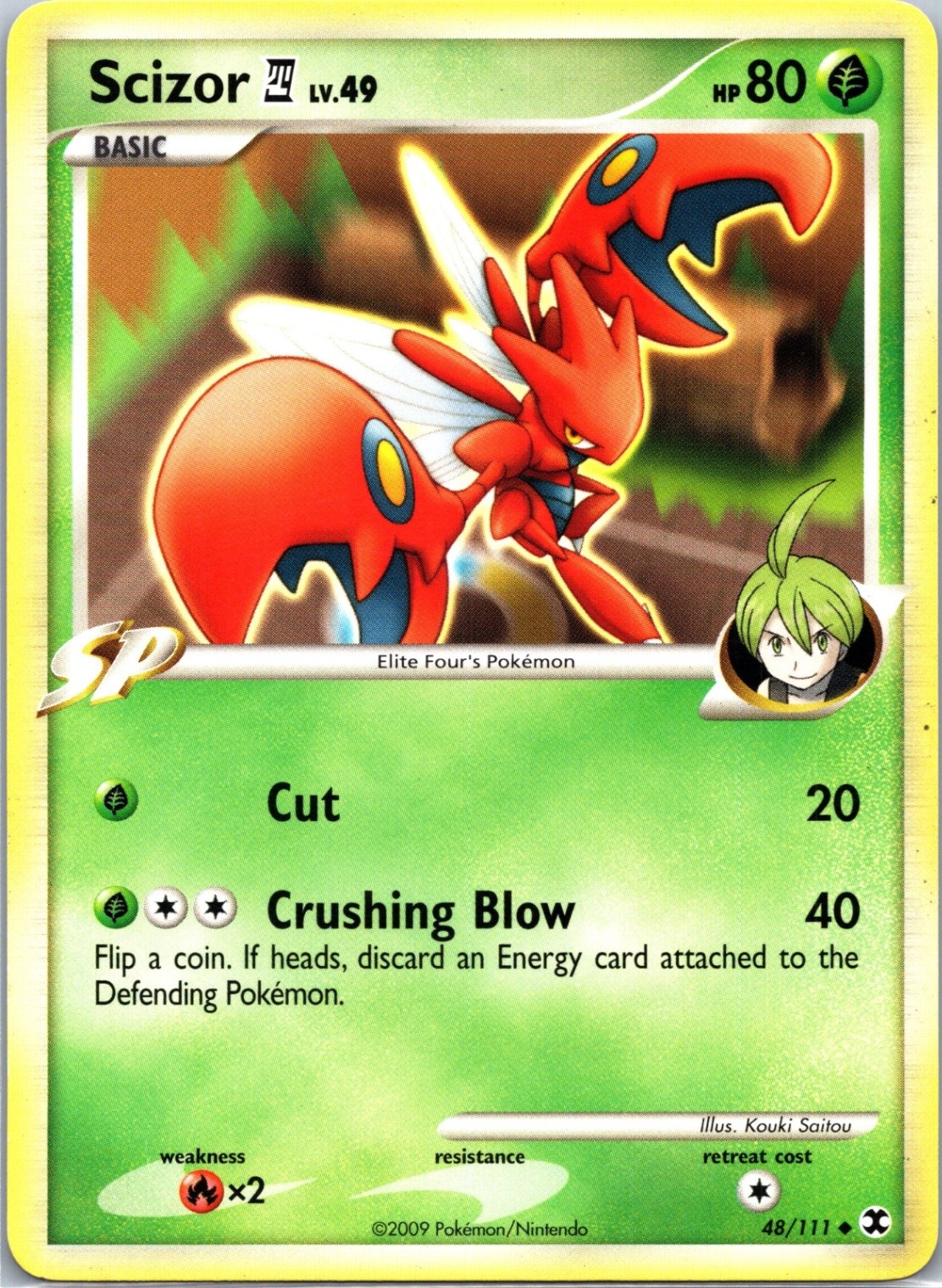 Scizor E4 Uncommon Rising Rivals 48/111 LP