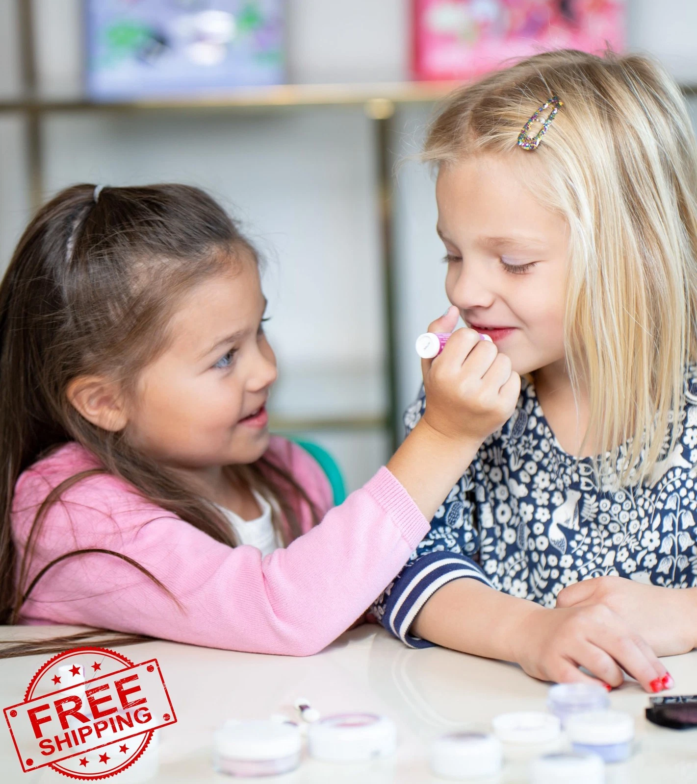 Klee Naturals Kids Makeup Kit Whirl With It Shadow Blush Glitter Lip