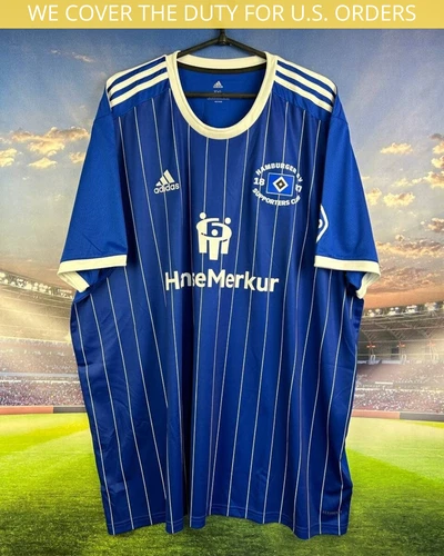 Hamburg Jersey Special Football Shirt 2022 2023 Adidas Trikot Men Size 2XL